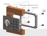 BURG electronic B-Smart-Lock COMBIPAD